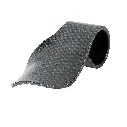 F FIERCE CYCLE Universal Motorcycle Throttle Holder Cruise Control Assist Control Grips for 30mm 1.18" Handlebar Black Carbon Fiber Pattern