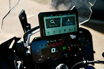 Zumo XT1 XT2 Motorcycle GPS Aluminum Mount Fit for Africa Twin / R1200/R1250 GS/GSA/Tenere 700 / Super Tenere/Tuareg 660/ KLR (22mm 7/8”) - size: 22mm
