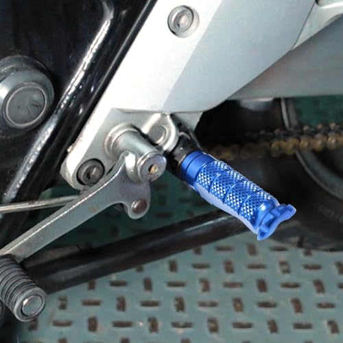 MCMOTOPARTS R-FIGHT Blue Front Footpegs 1.5 inch Extended Foot Pegs Compatible with ER-6F 2006-2008 06 07 08 - color: Blue, size: 1.5 inch Extension (40mm)
