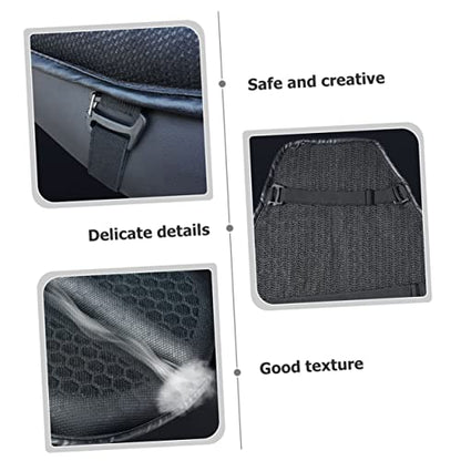Luxshiny Motorcycle Seat Cushion Cover Gel Seat Pad for Motorbike Reusable Breathable