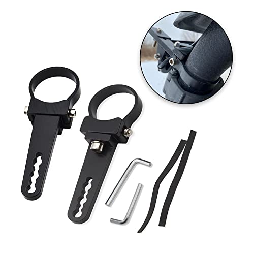 Wsays 1.75'' Custom Side Roll Cage Bull Bar Clamps LED Light Mount Bracket Compatible with Ranger RZR Ace General Fit Arctic Cat YXZ Teryx ATV UTV - size: 1.75 inch