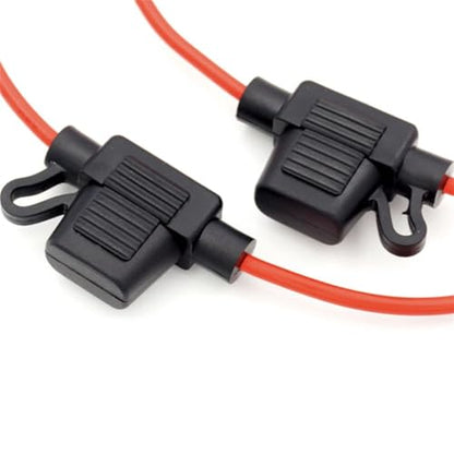 8Pcs Inline Fuse Holder Standard ATC ATO Add-a-Circuit Car Fuse Holder TAP Adapter 5A Blade Automotive Fuse Holder for Automotive Marine CFH-ILATO-PT5A - color: CFH-ILATO-PT5A