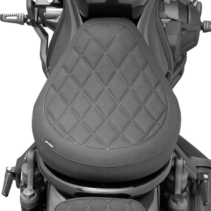 Motorcycle Rider Comfort Solo Seat Fit fot CMX1100 Rebel 1100 2021 2022 2023 2024 2025 2026, Front Driver Saddle Cushion Pillion Pad, Black - color: Front - Black