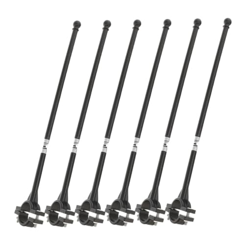 UKCOCO 6Pcs Bicycle Flagpole Mounts Flag Pole Holder for Bike Motorcycle Quick Installation Stylish Design for Safety Flags Luggage Racks