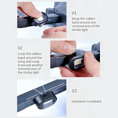Motorcycle LED Safe Flashing Light Watertight ABS High for Day Night Anti Shock Bike Indication Light - color: B