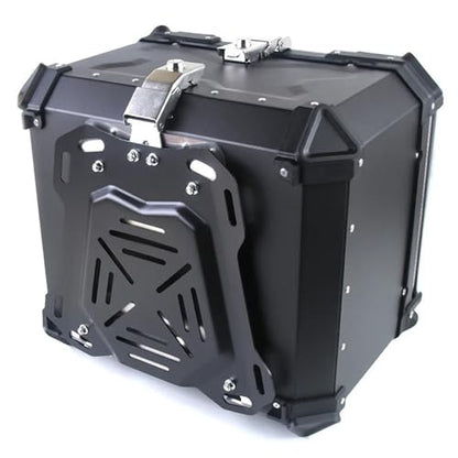 Motorcycle Luggage Rail 1Pc 45L 55L 65L Motorcycle Rear Luggage Box Bracket Plate Trunk Boot Quick Release Base Shelf Holder - color: 45L