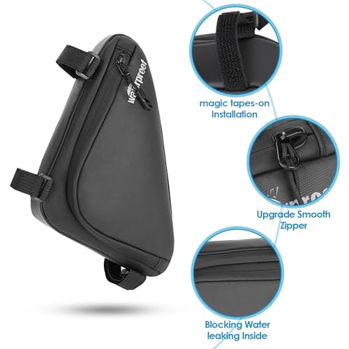 WOTOW Bike Tire Repair Tool Kit, Waterproof Frame Storage Bag & Mini Bike Pump & 16 in 1 Multitool & Bicycle Tyre Lever Patch Portable Repair Tool Accessories Set for Road Mountain BMX Cycling - style: 16 in 1 Multitool