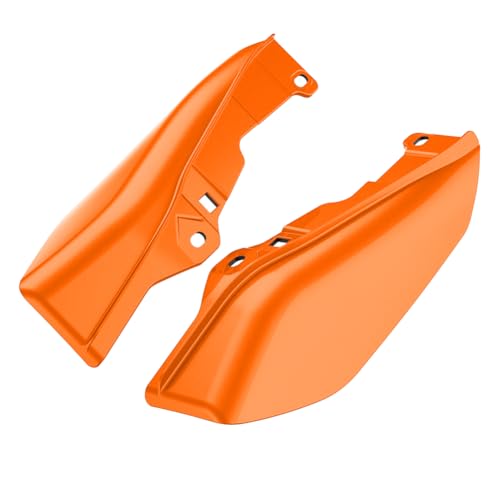 Mid Frame Air Deflectors Heat Shield Fit for Harley Touring 2009-2026 Baja Orange - color: Baja orange