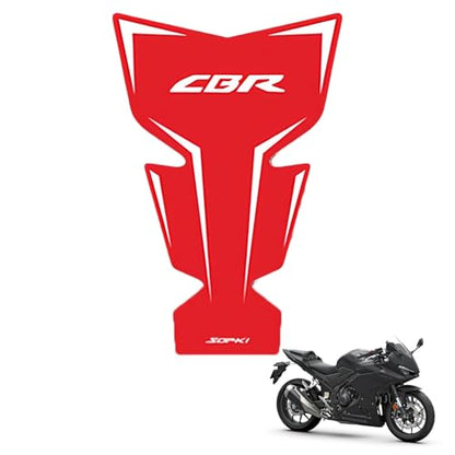 Tank Pad Sticker For CBR400R CBR500R Thermal Insulation, Damage Prevention, Coating Protection,The Fuel Tank Pad, CBR400R Accessories,CBR500R Accessories (Red background with white text A) - color: Red background with white text A