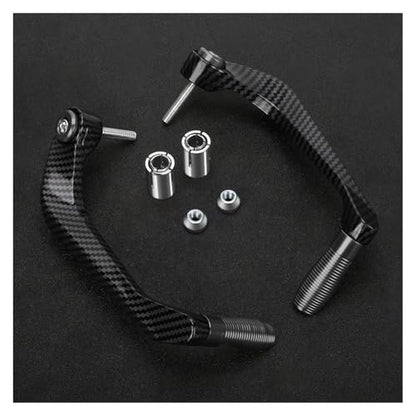 Handlebar Brake Clutch Lever Guard for Ya&maha YZF R1 R3 R6 R15 R125 R25 YZFR6 2025 2024 2023 22 Motorcycle Handlebar Grips Guard Brake Clutch Levers Protector - color: Grey