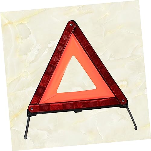 1pc Emergency Warning Triangle Sign Roadside Car Safety Made for Trucks Suvs Motorcycles