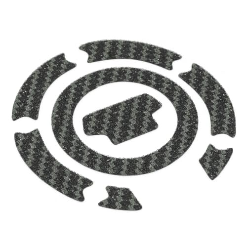 Motorcycle Carbon Tank Pad Protector Sticker Fuel Gas Oil Cap Decal, Anti-Scratch Oil Gas Tank Pad (YZF R1 02-11 YZF R6 03-10 FJR1300 03-06F) - color: Yzf R1 02-11 Yzf R6 03-10 Fjr1300 03-06f