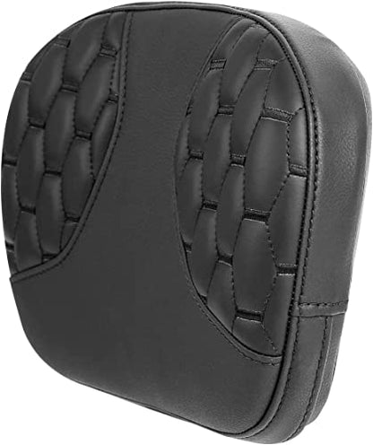 C.C. RIDER Sissy Bar Passenger Backrest Pad For Harley Touring Softail CVO Road Glide Street Glide Road King Electra Glide Softail Street Bob - color: Sissy Bar-Black