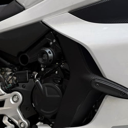 MFGZD for 450SR Motorcycle Frame Sliders Crash Protector Compatible with CFMOTO 450SR 450SR-S 450SS 450NK Frame Sliders Engine Guard Bar Crash Protector - size: For 450SR