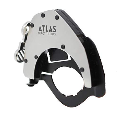ATLAS Throttle Lock - A Motorcycle Cruise Control Throttle Assist, POLISHED (Top Kit) - size: Top Kit