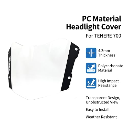 IZX Headlight Guard For Tenere 700 Tenere700 T7 TENERE 700 Rally 2025 Motorcycle Accessories Front Light Protector Cover headlight protector