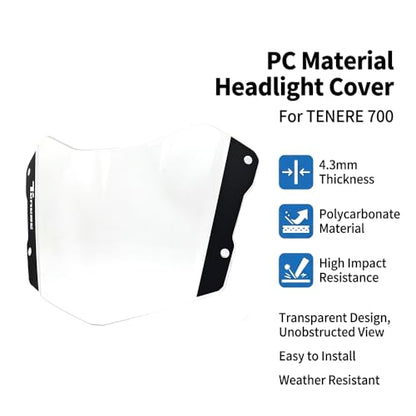 IZX Headlight Guard For Tenere 700 Tenere700 T7 TENERE 700 Rally 2025 Motorcycle Accessories Front Light Protector Cover headlight protector