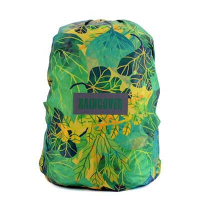 Backpack Rain Cover Covers Waterproof Backpacks 20L-50L Lightweight Bag Rain Cover Reflective Design for Camping Cycling Night Safety - color: Green03-L(41L-55L)