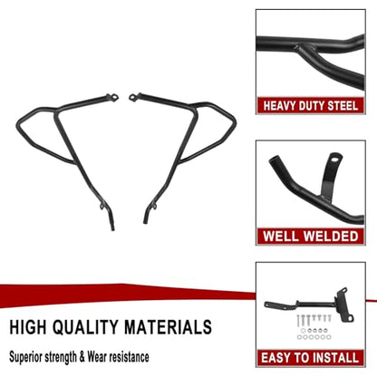 Highway Crash Bar Frame Falling Protector Bars Replacement for Honda NT1100 NT1100 DCT NT1100 ES 2025 2026 Motorcycle Steel Engine Guard Bumper (Upper and Lower)