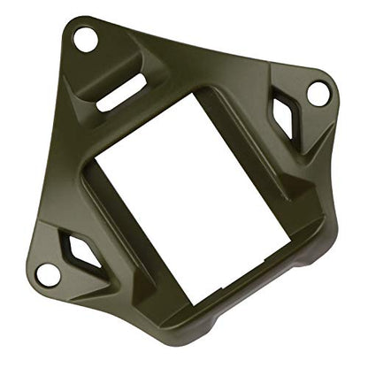 Tactical Helmet NVG Mount Shroud Steel Sports Camera Bracket Base for Fast Helmet - color: OD