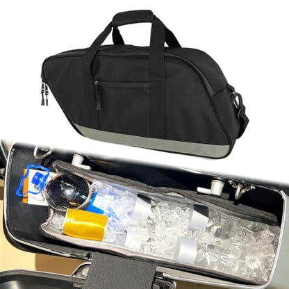 Motorcycle Saddlebag Cooler Bag for Touring Road Glide Electra Glide and Models with Hard Saddlebags, Saddle Bag Insert Cooler Motorcycle Beverage Cooler Bag