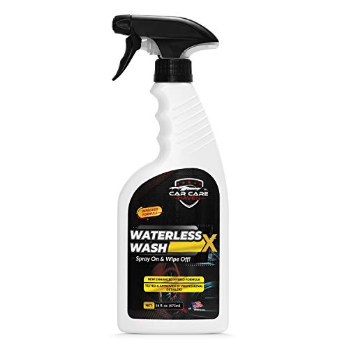 Waterless Wash X-Car Detailing, 16oz Spray | Quick Detailer, For Any Vehicle, Wash Without Water, Spray On & Wipe Off, Use Anywhere - size: 16 Ounce (Pack of 1)
