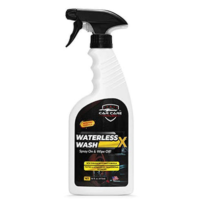Waterless Wash X-Car Detailing, 16oz Spray | Quick Detailer, For Any Vehicle, Wash Without Water, Spray On & Wipe Off, Use Anywhere - size: 16 Ounce (Pack of 1)