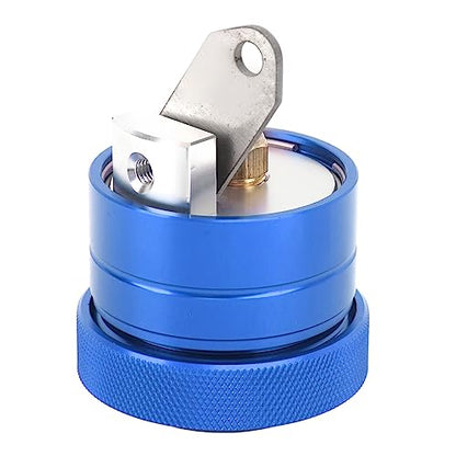 Dioche Universal Motorcycle Chain Oiler Lubricator System for, Easy Install for Smooth Ride (Blue)