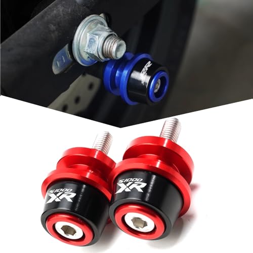 FOR S1000R/S1000RR/S1000XR 2019 2020 2021 2022 2023 2024 M8 8mm Swingarm Spools Slider Motorcycle Accessories (red,S1000XR) - color: red, size: S1000XR