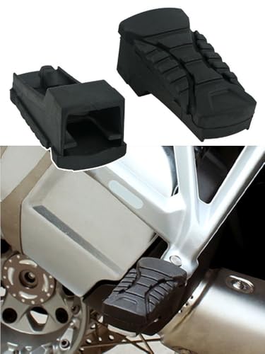 Floorboards Passenger Footrest Foot Peg For GS1250 R1250GS ADV R1200GS LC For Adventure Aluminum Footpeg Bracket Rubber Cover - color: 1 Set