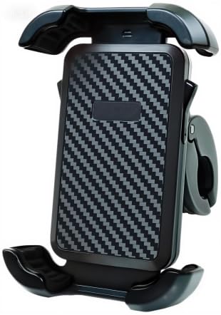 Windone Ultra-Grip 360° Bike Phone Mount - Universal Motorcycle & Bicycle Handlebar Holder, Compatible with iPhone 15/14/13, Samsung Galaxy, 4.7-6.7" Smartphones, Tool-Free Installation, Anti-Shock