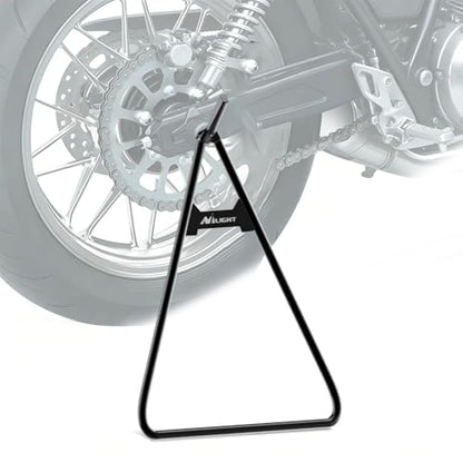 Nilight Dirt Bike Kickstand Holder, Universal Motorcycle Triangle Side Stand for 80-500cc Supermoto Motocross Enduro Pit Bike Black - color: Motorcycle Triangle Side Stand