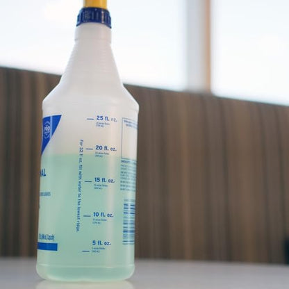 Zep Professional Sprayer Bottle 32 ounces - Up to 30 Foot Spray, Adjustable Nozzle