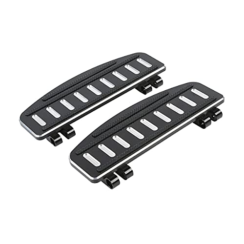 TCMT Driver Rider Footboard Floorboard Fit For Harley Touring 1986-2025 CVO Road Glide Road King Street Glide Trike models 2008-2025 Switchback FLD 2012-2016 - color: Rider Footboard, size: Style D