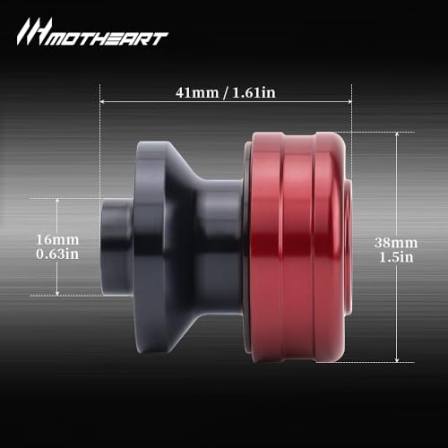 Motorcycle Swingarm Spools Slider -M6 For Tenere 700 (T7) (XTZ700) 2019-2025 CNC Aluminum Paddock Stand Bobbins Protects Rear Swingarm tenere 700 (t7) Accessories (Red) - color: Red