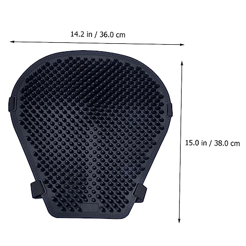 Motorcycle Seat Pad Silicone Cushion Breathable Slip Cooling Protector for Motorbike Outdoor Riding Comfortable Saddle Cover