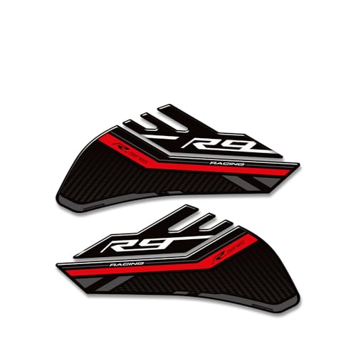 Motorcycle Compatible with for Yamaha YZF-R9 YZFR9 YZF R9 Tank Protector Gas Tank Side Protectors Grips Gas Fuel Kit Knee Waterproof 3D Stickers Decals Protection 2025 2026 (A-5) - color: A-5