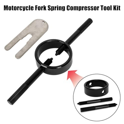 Motorcycle Fork Service Tool Kit - PSLER Fork Spring Compressor, Oil Level and Damper Rod Bleed Tool