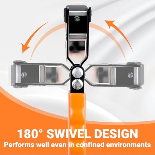 5-PC Swivel Oil Filter Wrench Set with Cover 2-3/4" to 5-1/4" and 2-1/2"to 4-5/8 (64-118mm) Adjustable Oil Filter Plier, Car Oil Filter Removal Tool, Durable & Easy Operation - size: 5-Piece Set (2-1/2" - 5-1/4")