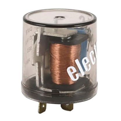 Weatherproof Motorcycle Safety Light Lamp Round Clear Housing Impact Resistant