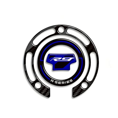 Motorcycle Tank Pad Compatible with Yamaha YZF R9 YZFR9 2025 2026 Motorcycle Fuel Tank Protector Gas Tank Decals YZF R9 Tank Pad Fuel Tank Kit Knee Stickers Decals Protection (A-1) - color: A-1