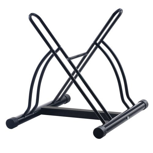 Bike Rack – Dual Bicycle Stand for Mountain, Road, or Kid’s Bikes – Indoor or Outdoor Steel Bicycle Storage – Tire Rack for Truck by RAD Cycle - style: Two Bikes