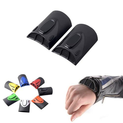 Goldfire Cooling Arm Sleeves 1 Pair Motorcycle Cooling System Jacket Sleeve Vent for Riding Warm Weather Accessories - color: Balck