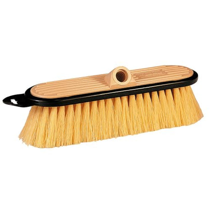 Mr. LongArm 0406 Stiff Flow-Thru Brush Tan - color: Tan