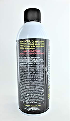 Lucas Oil 10393 Chain Lube Penetrant Aerosol - 11 oz, Pack 4