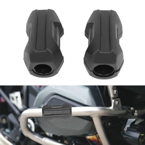 1 Pair 22/25/28mm Motorcycle Engine Bumper Blocks Universal Motorcycle Engine Guard Bumper Crash Bars Protectors Replacement for Honda Suzuki Kawasaki Yamaha BMW