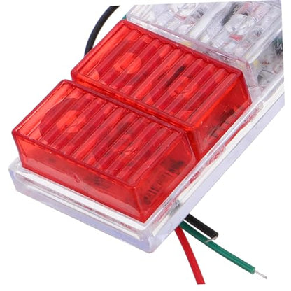 Motorcycle Strobe Light High Brightness Rear Warning Lamp for Cars Dual Tail Light for Enhanced Night Visibility and Safety