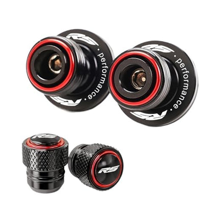 Crash Protectors CNC Motorcycle Swingarm Spools Slider Stand Screws Compatible With Aprilia RS660 RS457 RS 660 457 2009-2026(Red) - color: Red