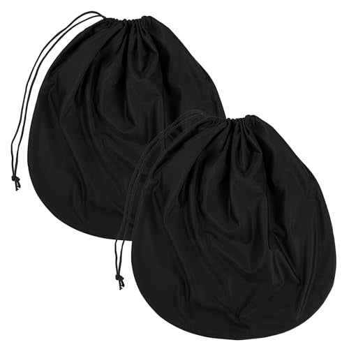 Ptwola 2 Pack Helmet Bags Helmets Protection Storage Bag Lightweight Carrying Bags Motorcycle Helmet Cover Large Hockey Helmets Bag for Sport Racing Bicycle Ski Riding Travel Snowmobile Accessories