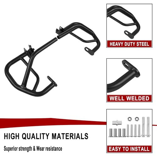 Motorcycle Steel Engine Guard Bumper Crash Bar Replacement for Honda CMX500 Rebel 500 CMX 500 2017-2026 Frame Falling Protector - size: For CMX500